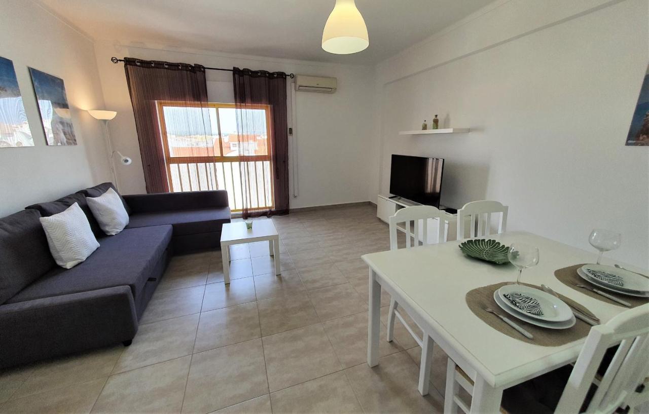 T1 Dunas 7 - Aconchegante, Wifi, 150Mt Praia Quarteira Luaran gambar