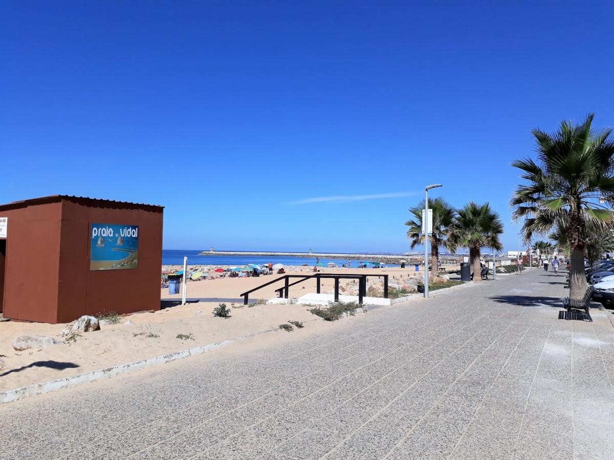 T1 Dunas 7 - Aconchegante, Wifi, 150Mt Praia Quarteira Luaran gambar